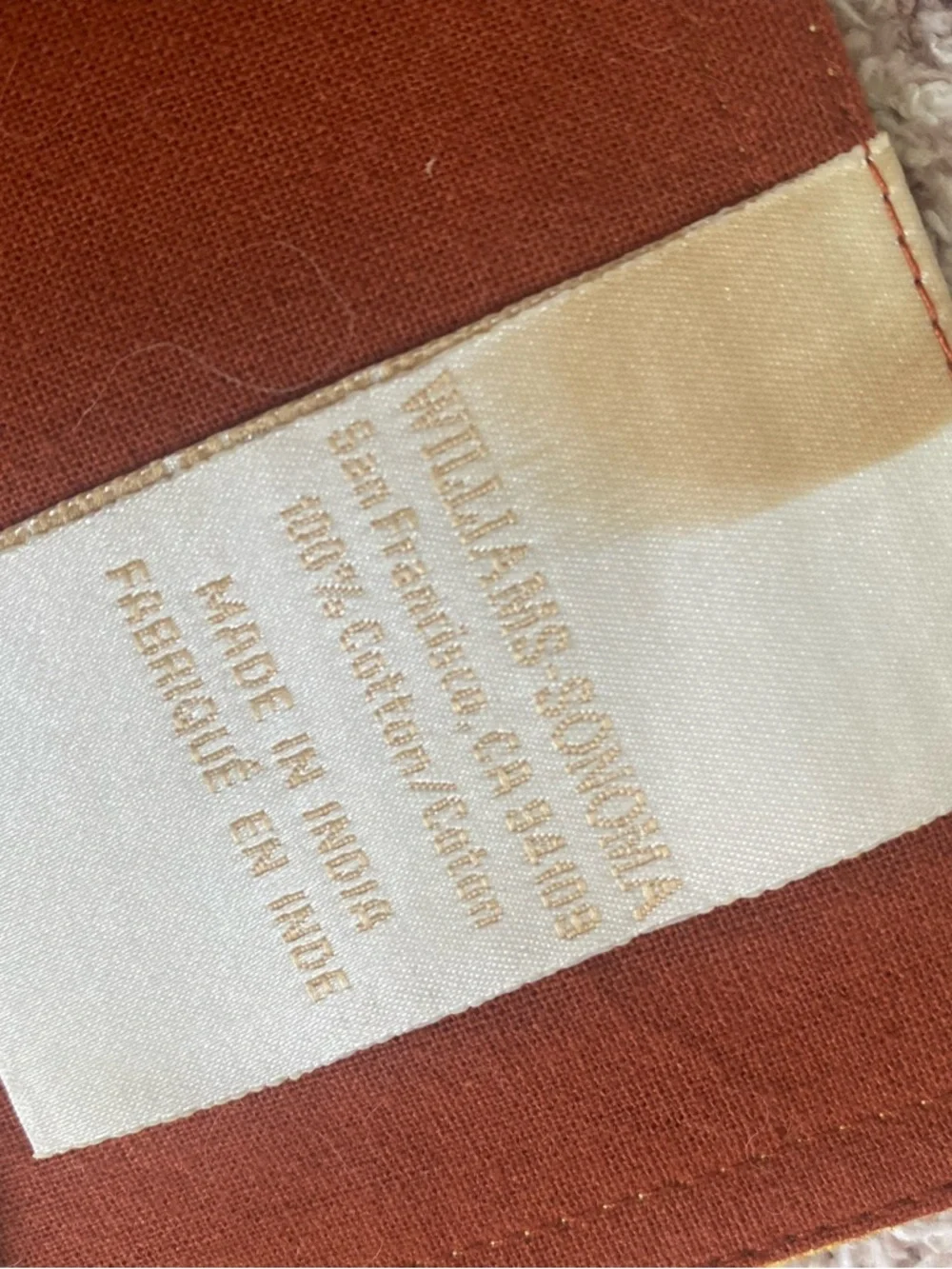 Williams Sonoma French Country Provence placemats, 100% cotton, set of 4